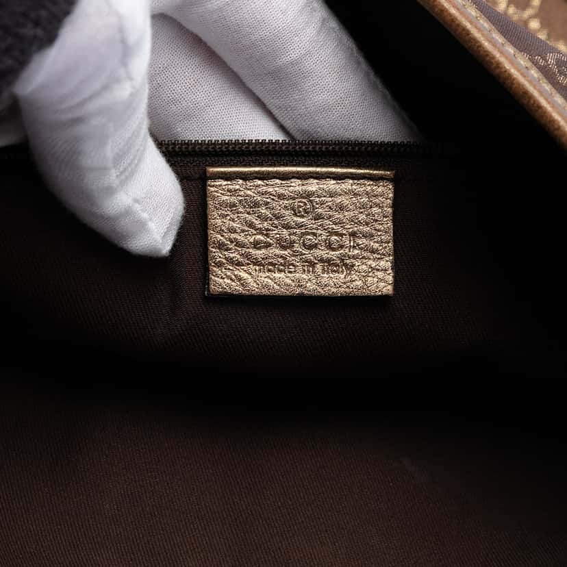 Gucci GG Canvas Princy Crossbody Brown Very good condition - Box View