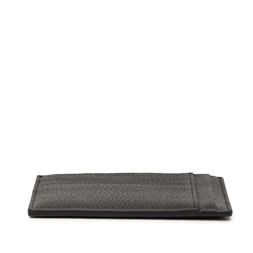 Gucci Jumbo GG Embossed Leather Card Holder Black Leather Very good condition - Inside View