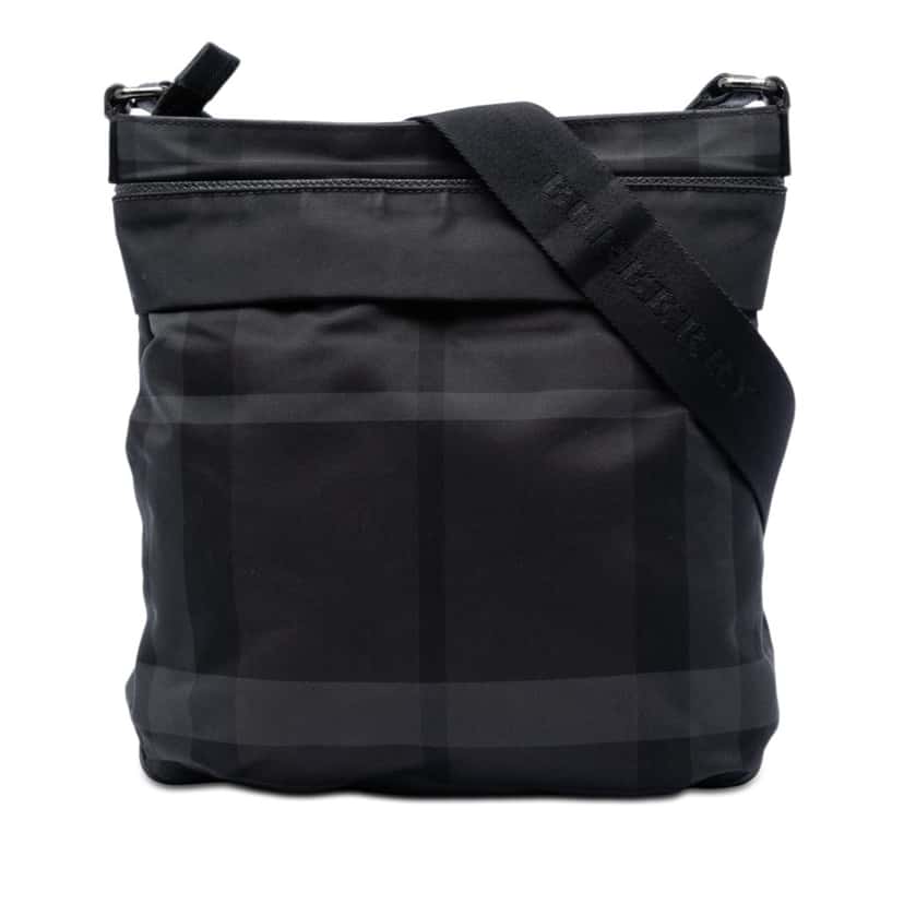 Burberry Smoke Check Nylon Crossbody Other Very good condition - Front View