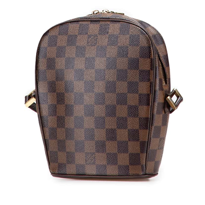 Louis Vuitton Damier Ebene Ipanema PM Brown Canvas Very good condition - Back View