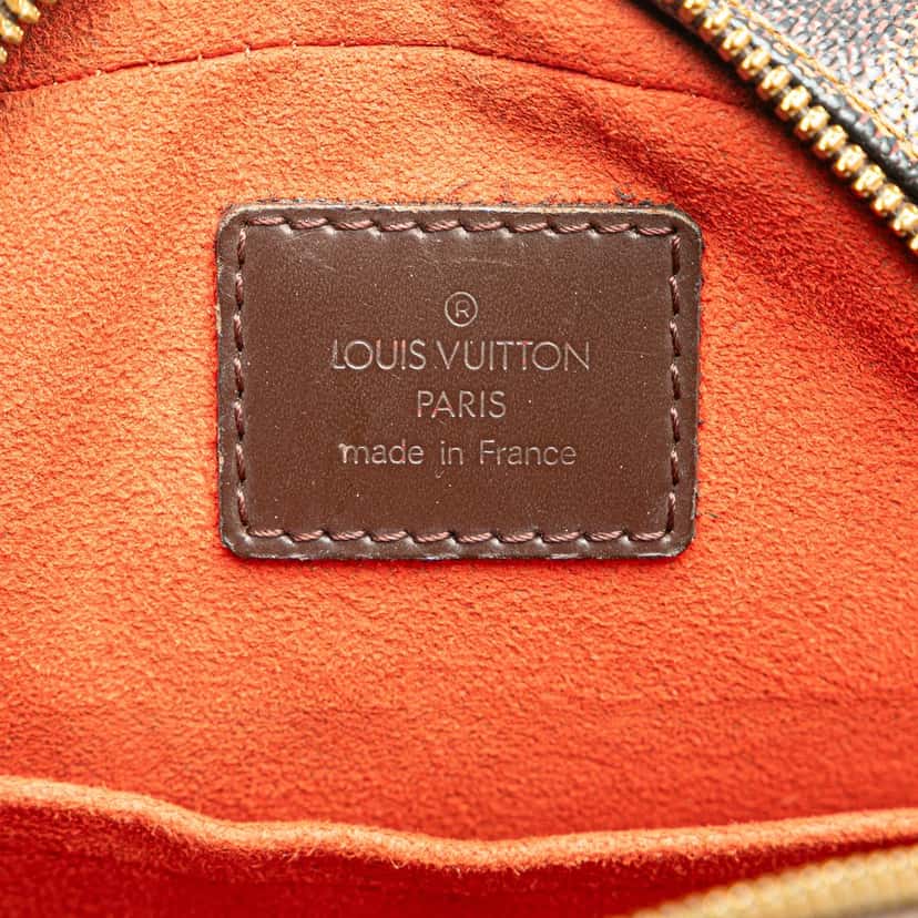 Louis Vuitton Damier Ebene Ipanema PM Brown Canvas Very good condition - Box View