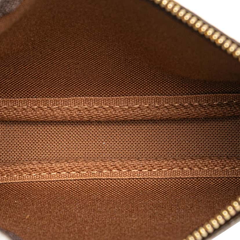 Louis Vuitton Monogram Affiche Mini Pochette Accessoires Brown Canvas Very good condition - Model View