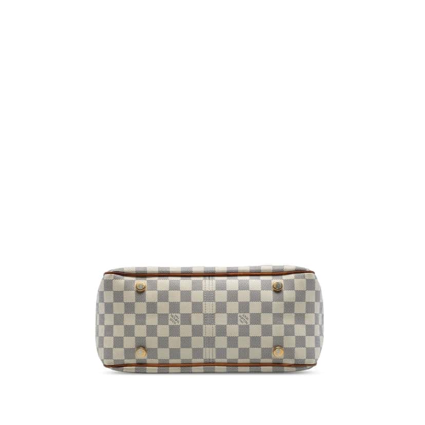 Louis Vuitton Damier Azur Figheri PM White Very good condition - Inside View