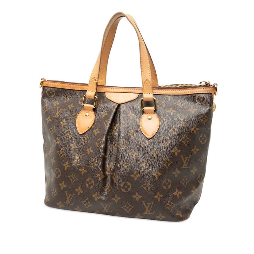 Louis Vuitton Monogram Palermo PM Brown Very good condition - Back View