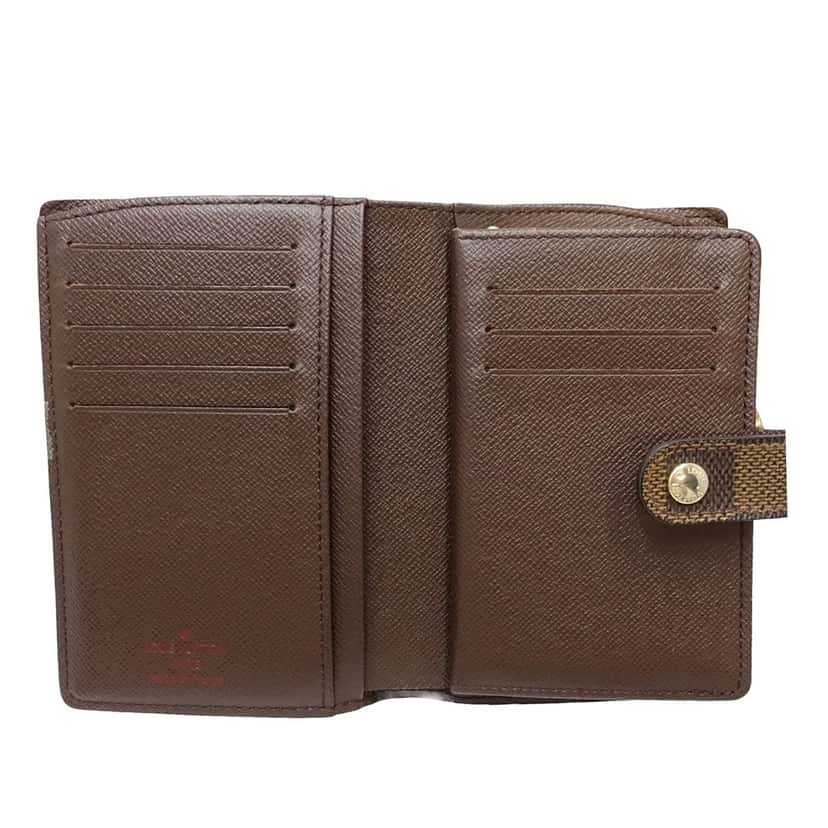 Louis Vuitton Damier Ebene Porte Monnaie Billets Viennois Brown Very good condition - Model View