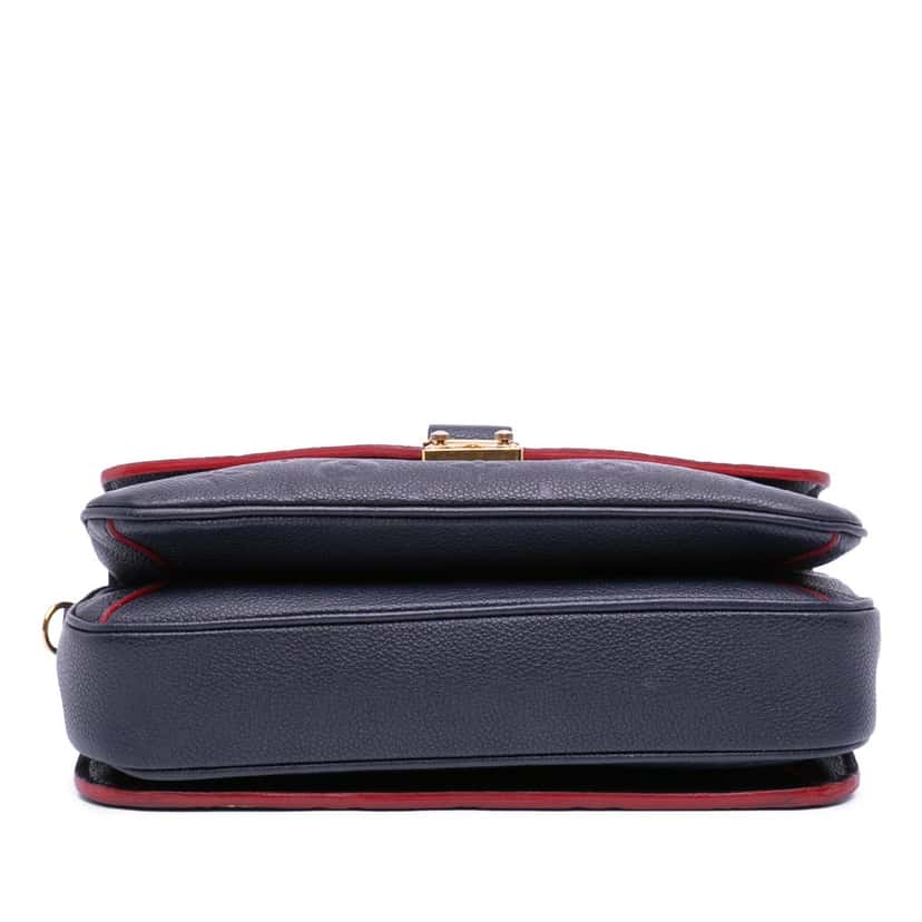 Louis Vuitton Monogram Empreinte Pochette Metis Blue Leather Very good condition - Inside View