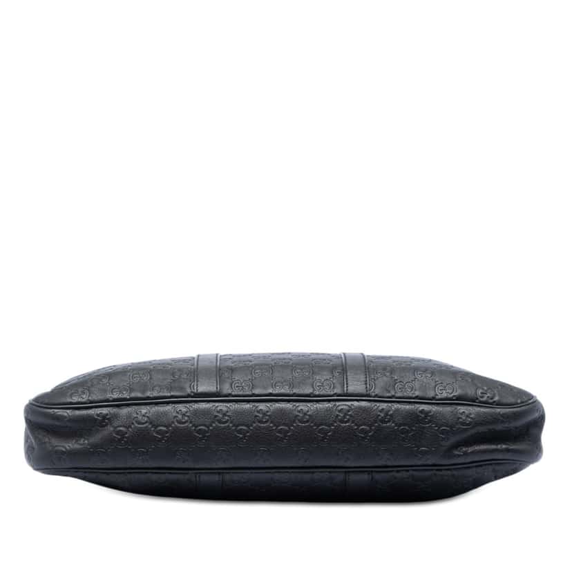 Gucci Guccissima Business Bag Black Leather Very good condition - Inside View