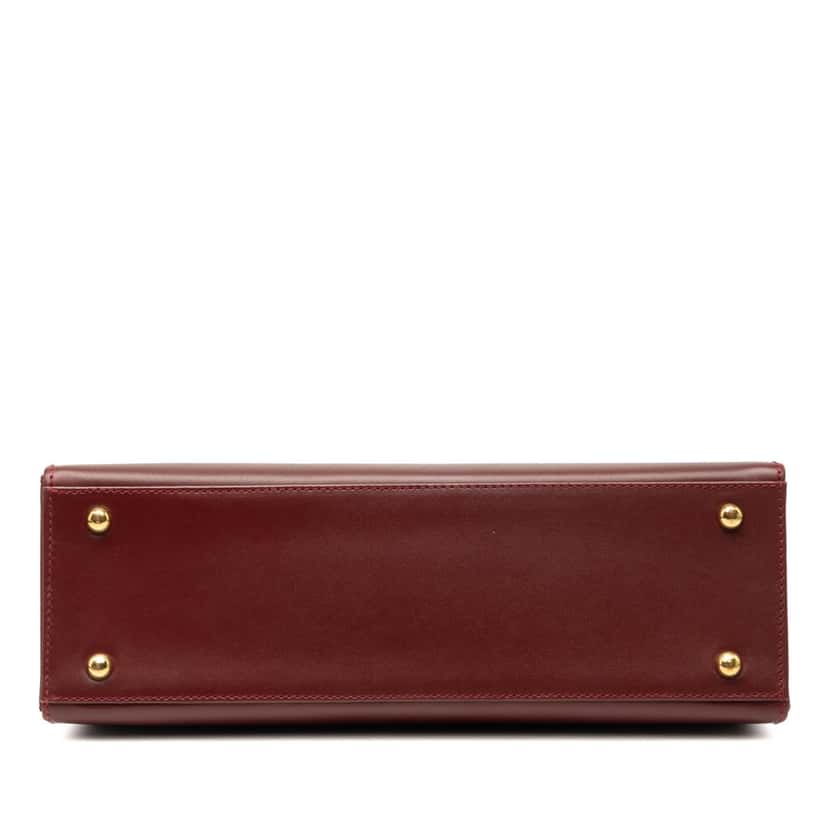 Cartier Leather Must de Cartier Turn Lock Handbag Red Leather Very good condition - Inside View