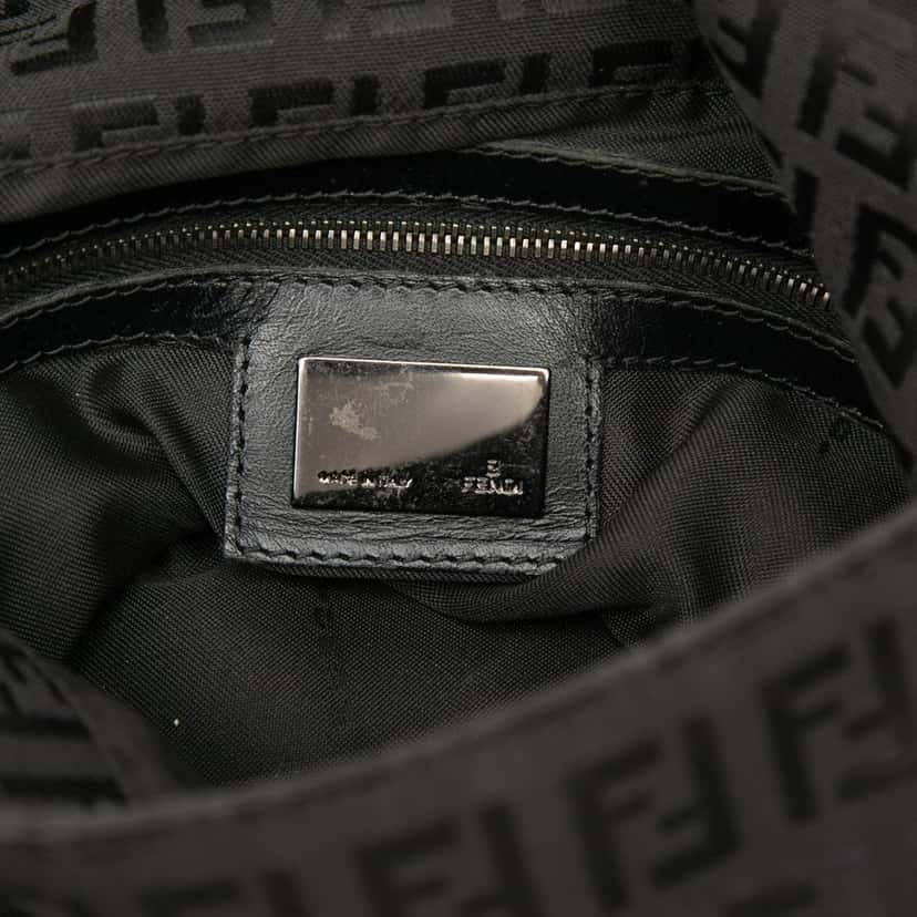 Fendi Zucchino Canvas Mamma Forever Brown Very good condition - Box View