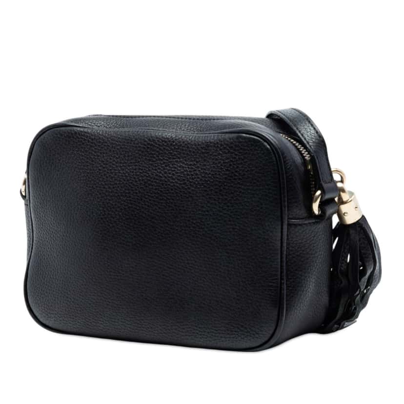 Gucci Leather Soho Disco Crossbody Black Leather Very good condition - Back View