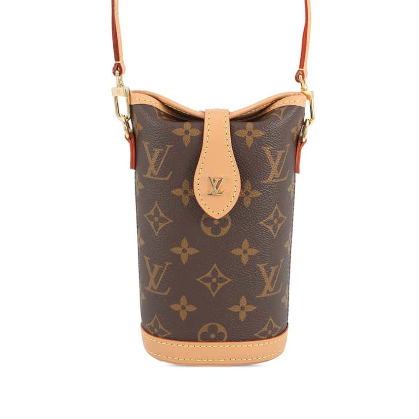 Louis Vuitton Monogram Fold Me Pouch Brown Very good condition - Front View