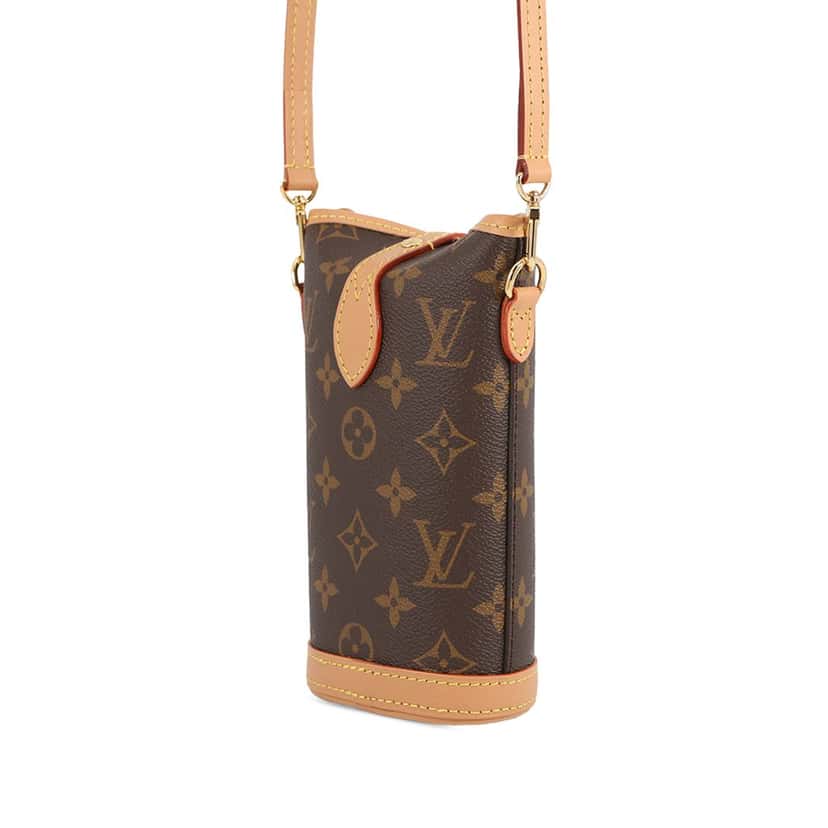 Louis Vuitton Monogram Fold Me Pouch Brown Very good condition - Back View