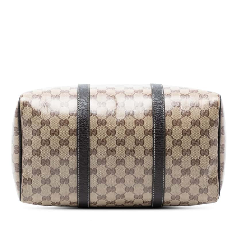 Gucci Medium GG Crystal Joy Boston Bag Beige Very good condition - Inside View