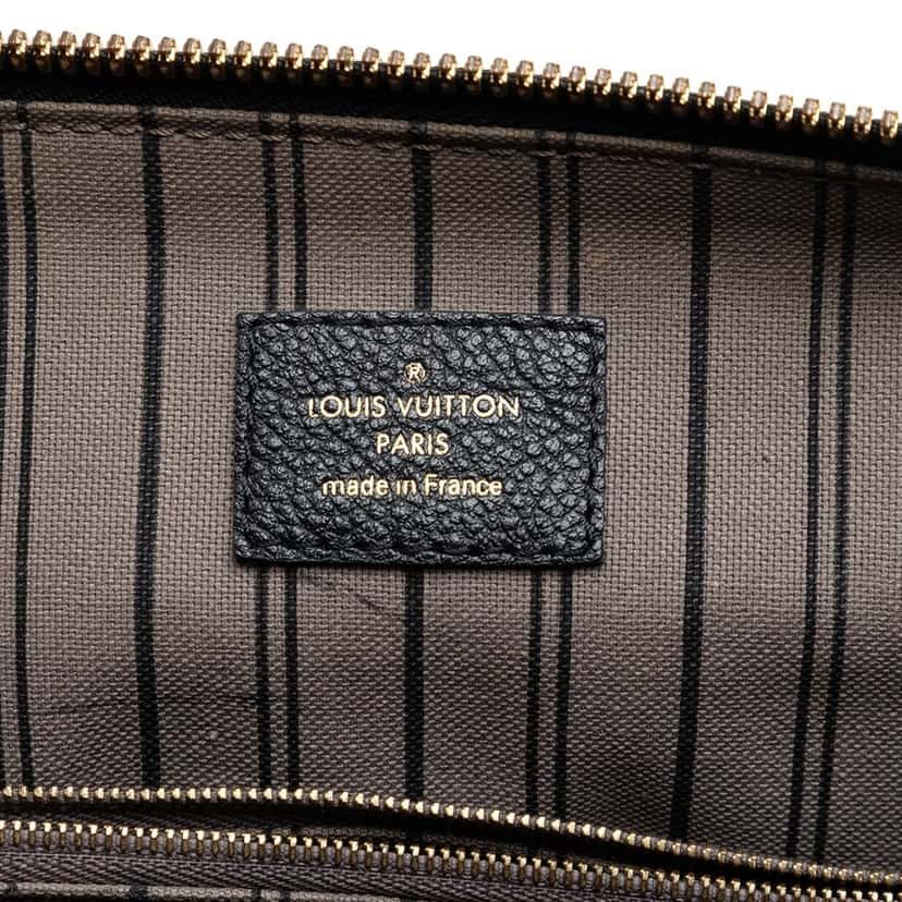 Louis Vuitton Monogram Empreinte Lumineuse PM Blue Leather Very good condition - Box View