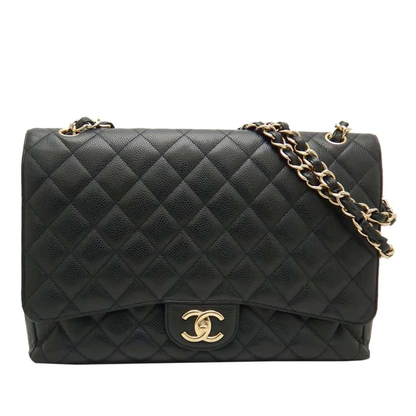 Chanel Maxi Classic Caviar Double Flap