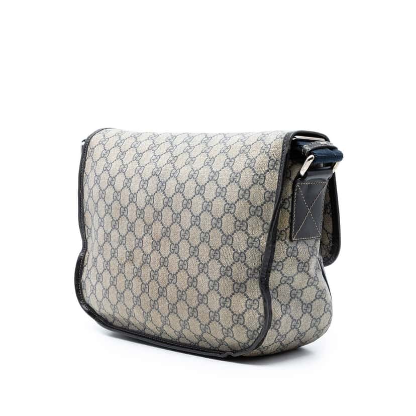 Gucci GG Supreme Crossbody Beige Very good condition - Back View
