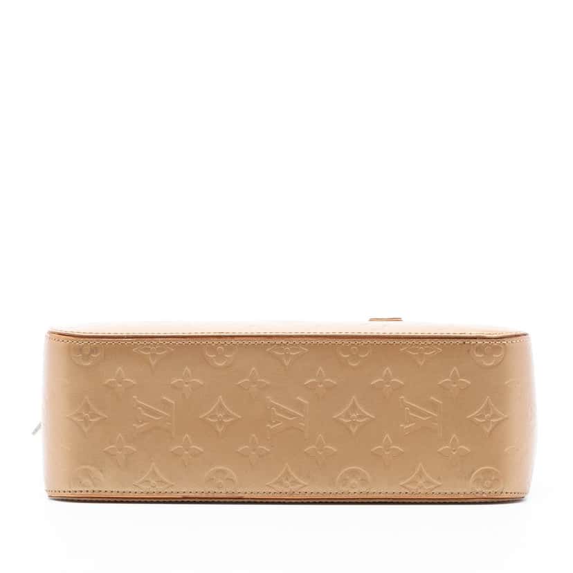 Louis Vuitton Monogram Mat Shelton Beige Leather Good condition - Inside View