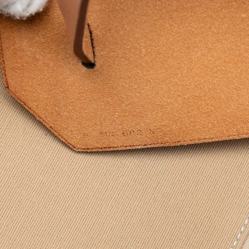 Hermès Toile and Vache Hunter Herbag Zip Cabine 50 Beige Very good condition - Box View