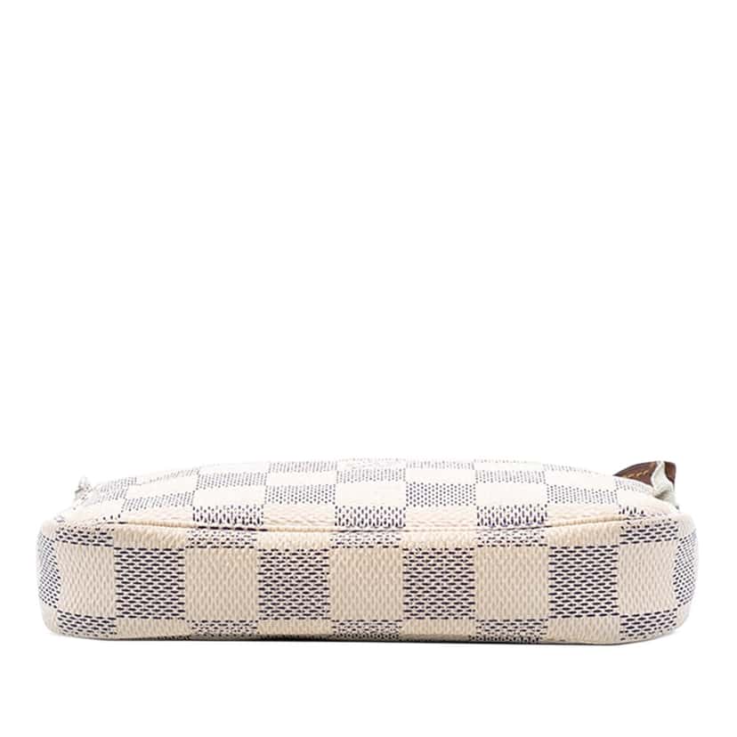 Louis Vuitton Damier Azur Mini Pochette Accessoires White Very good condition - Inside View