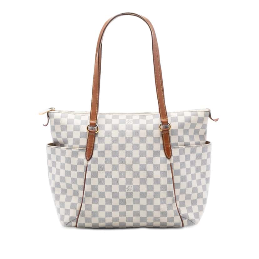 Louis Vuitton Damier Azur Totally MM White Very good condition - Front View