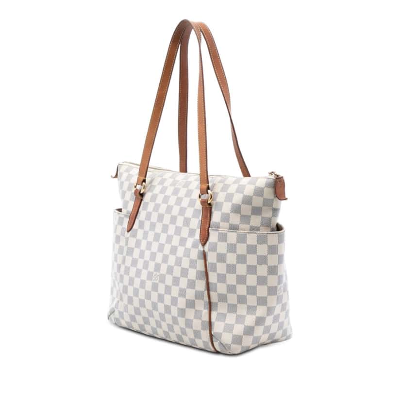 Louis Vuitton Damier Azur Totally MM White Very good condition - Back View