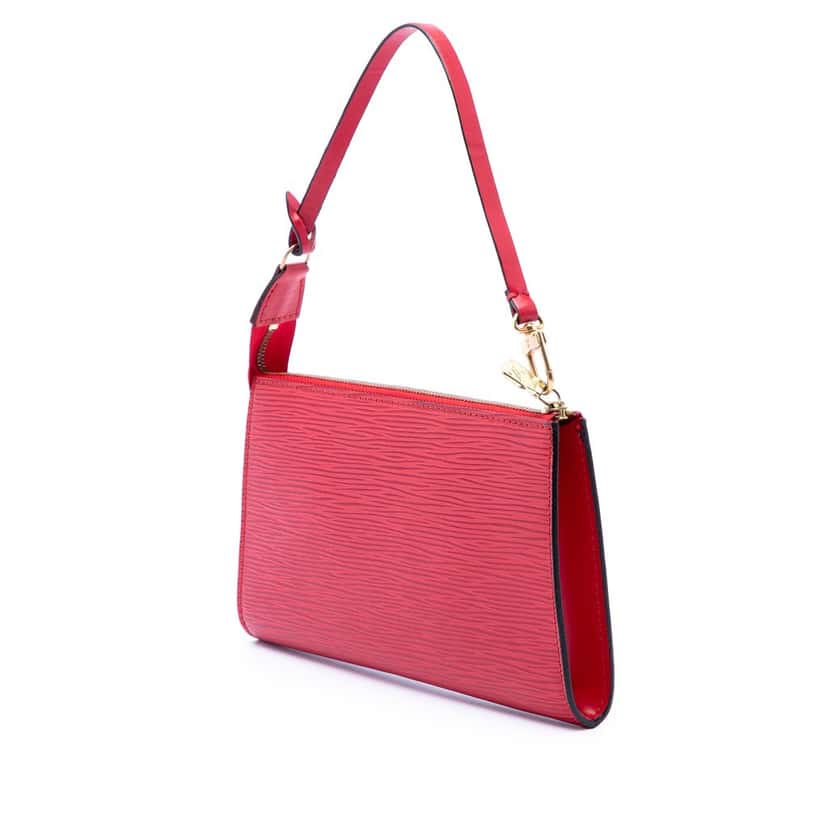 Louis Vuitton Epi Pochette Accessoires Red Leather Very good condition - Back View