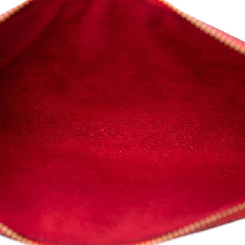 Louis Vuitton Epi Pochette Accessoires Red Leather Very good condition - Model View
