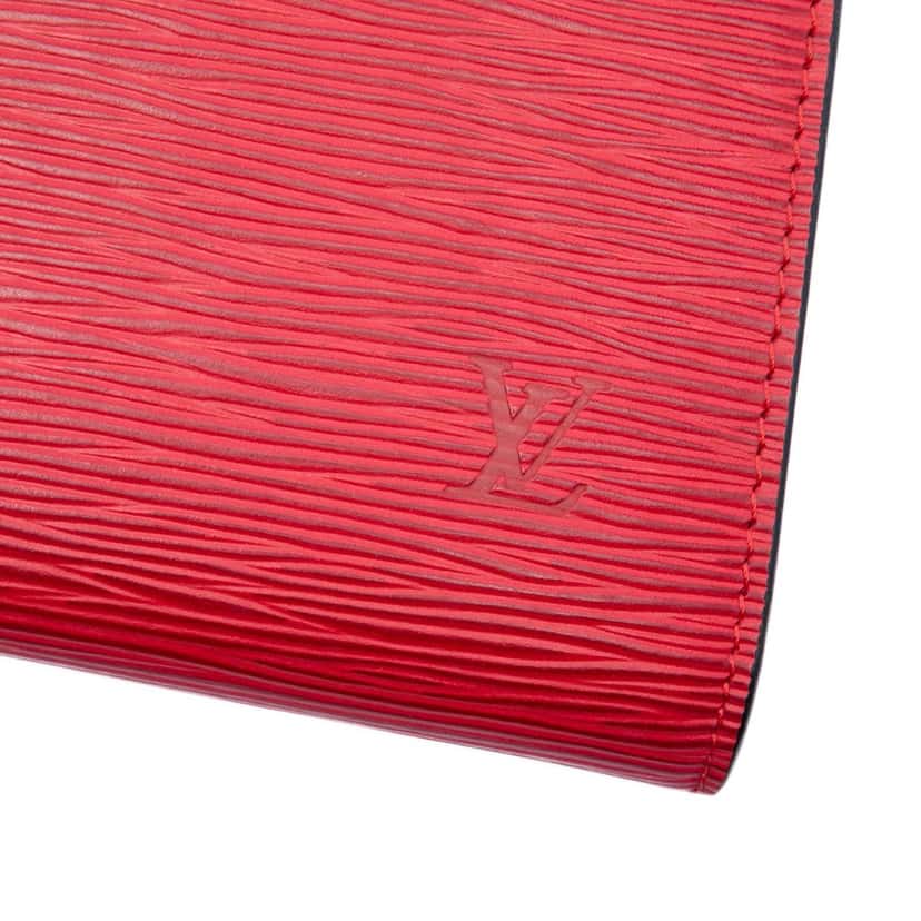 Louis Vuitton Epi Pochette Accessoires Red Leather Very good condition - Box View