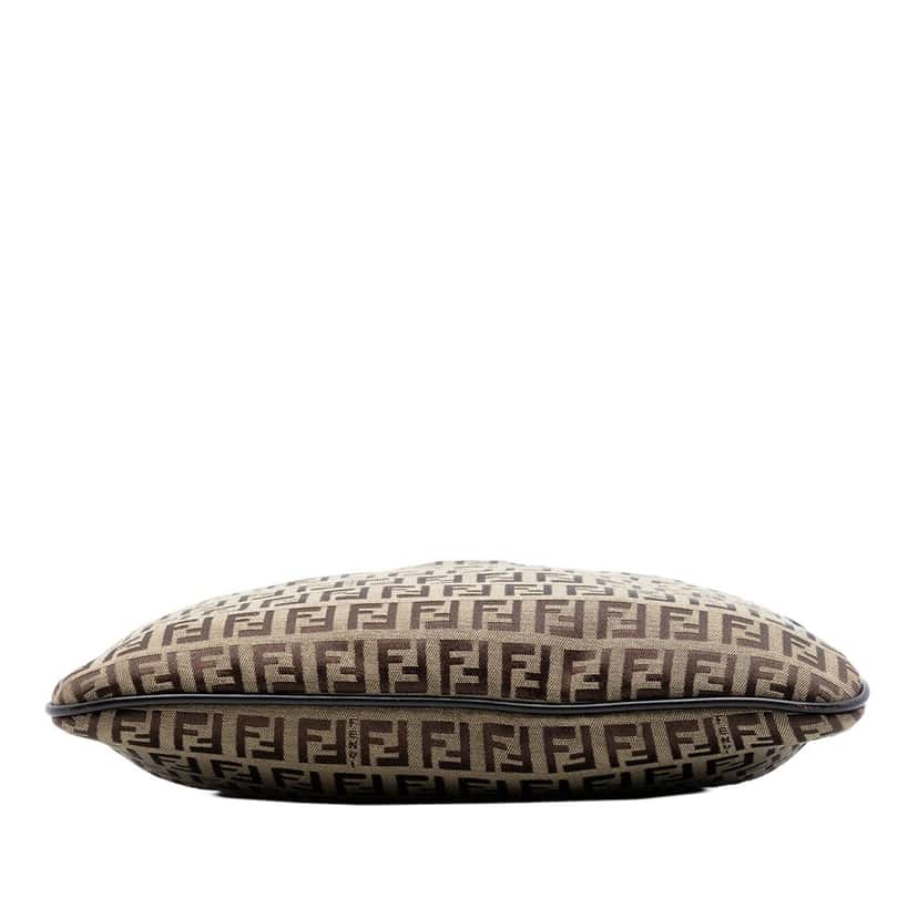 Fendi Zucchino Canvas Crossbody Beige Very good condition - Inside View