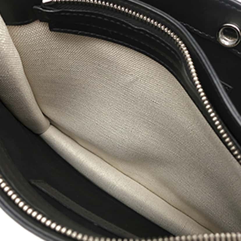 Balenciaga Canvas Navy Pochette Crossbody Brown Very good condition - Box View