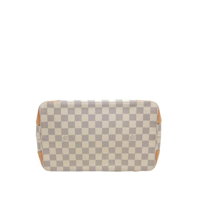 Louis Vuitton Damier Azur Hampstead PM White Very good condition - Inside View