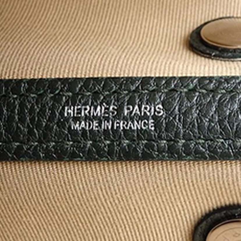 Hermès Toile and Negonda Garden Party 30 Beige Very good condition - Box View