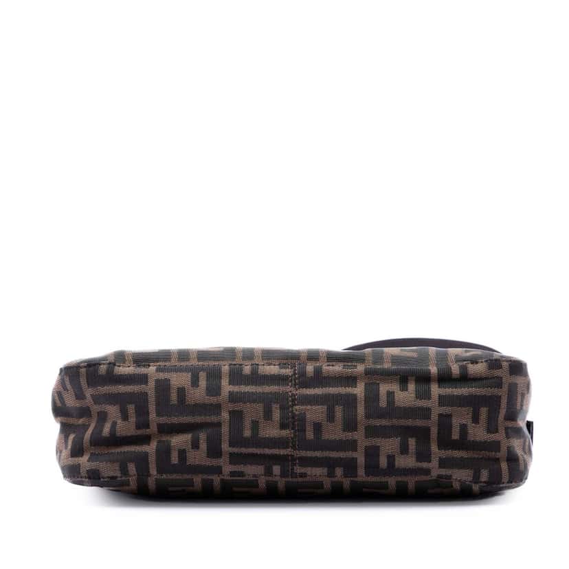 Fendi Zucca Canvas Shoulder Bag Brown Very good condition - Inside View