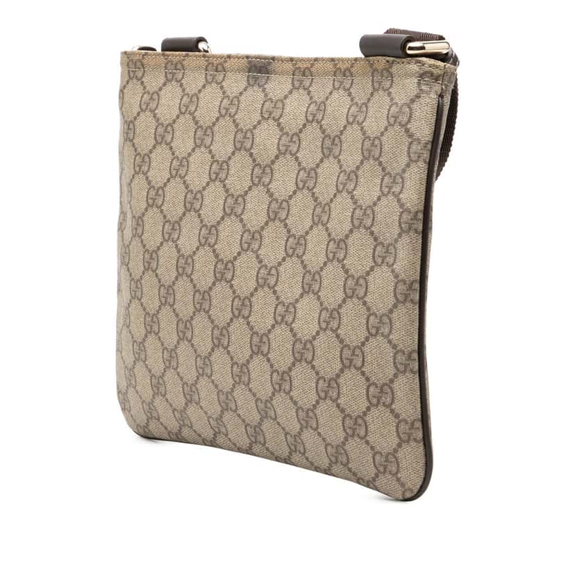 Gucci GG Supreme Crossbody Beige Very good condition - Back View