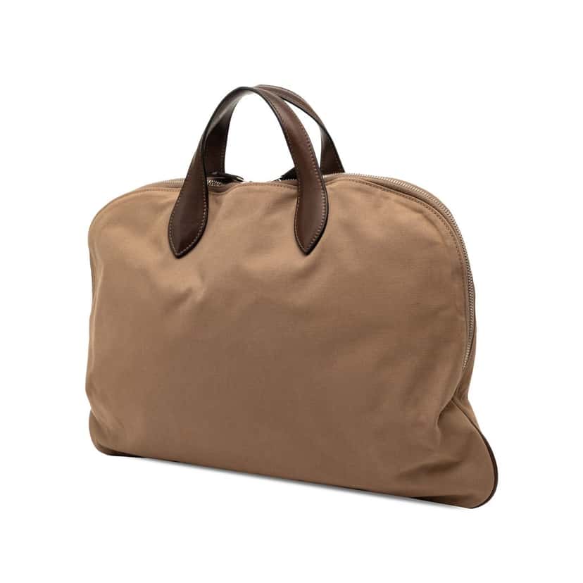 Hermès Canvas Edit 42 Brown Very good condition - Back View