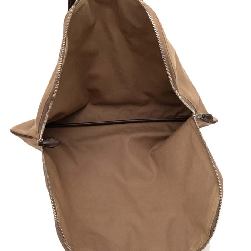 Hermès Canvas Edit 42 Brown Very good condition - Model View