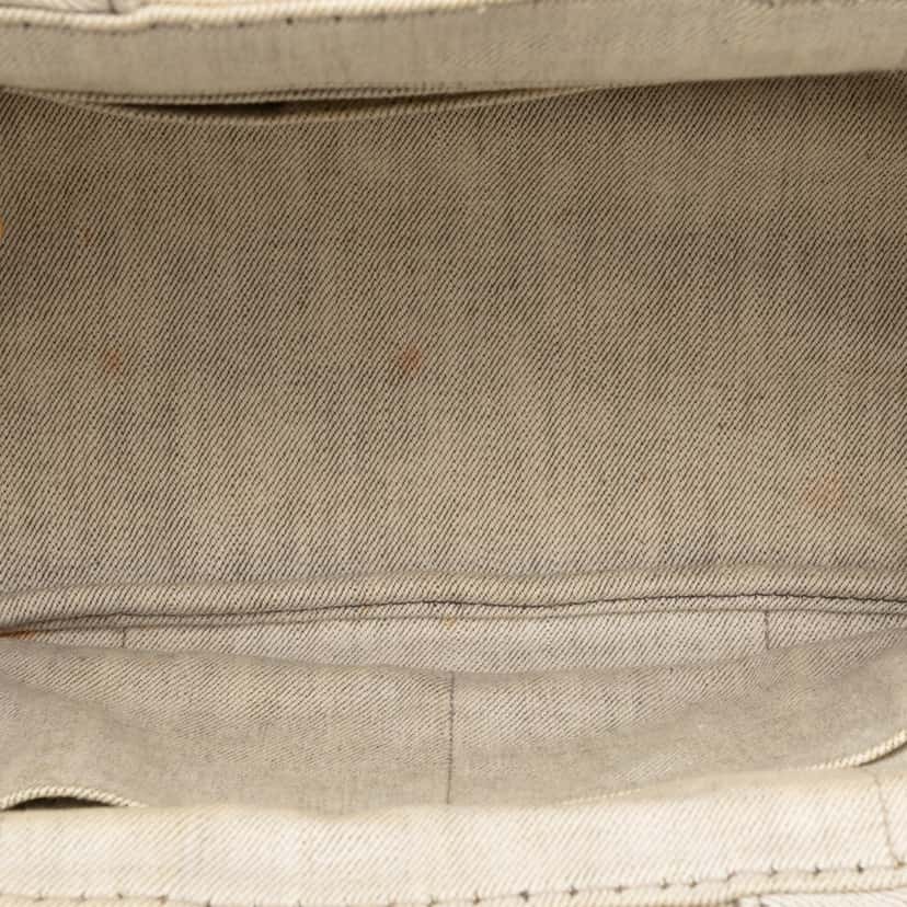 Prada Small Denim Canapa Logo Satchel Other Very good condition - Model View