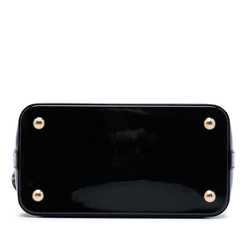 Louis Vuitton Monogram Vernis Lockit PM Beige Leather Very good condition - Inside View