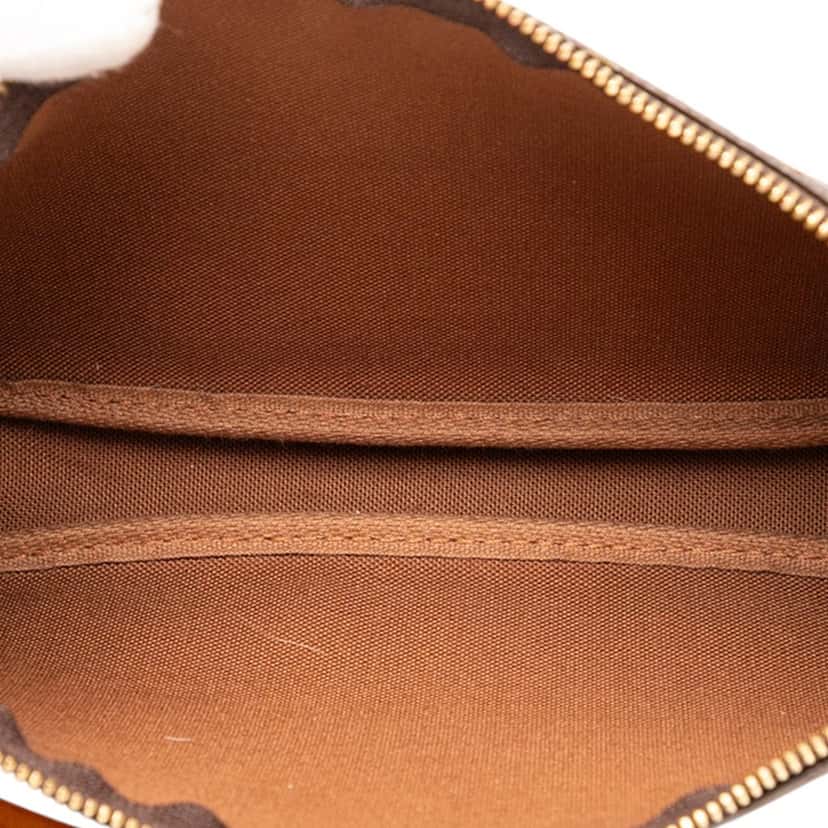 Louis Vuitton Stephen Sprouse Monogram Graffiti Pochette Accessoires Brown Very good condition - Model View