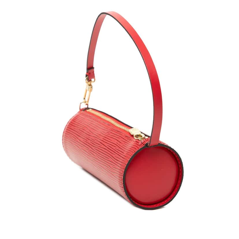 Louis Vuitton Epi Pochette Papillon Red Leather Very good condition - Back View