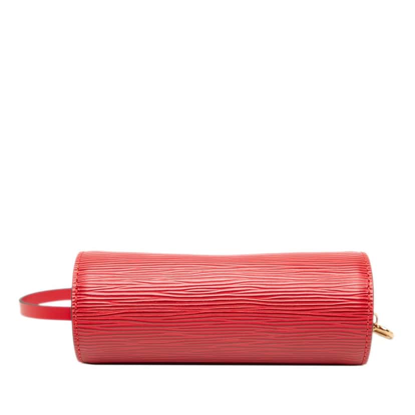 Louis Vuitton Epi Pochette Papillon Red Leather Very good condition - Inside View