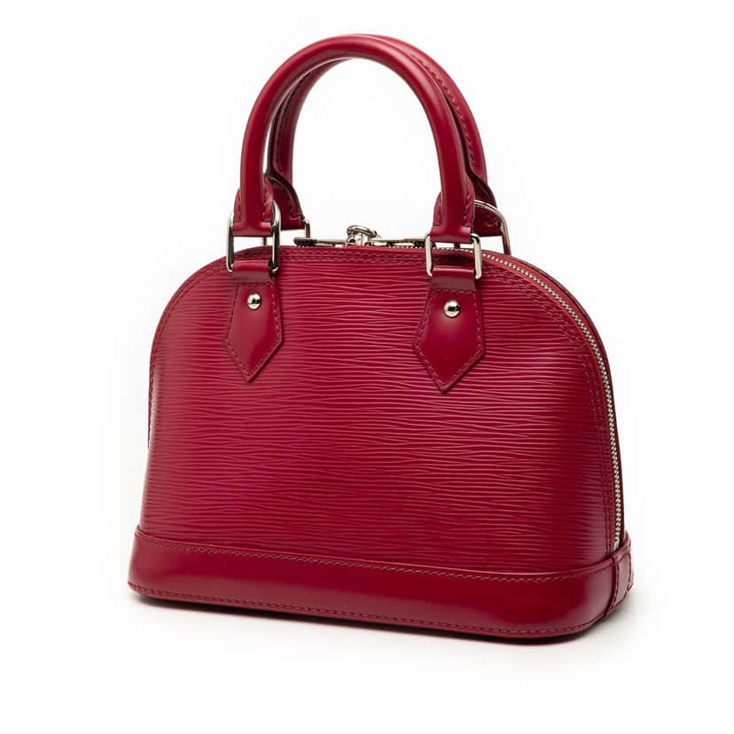 Louis Vuitton Epi Alma BB Pink Leather Very good condition - Back View