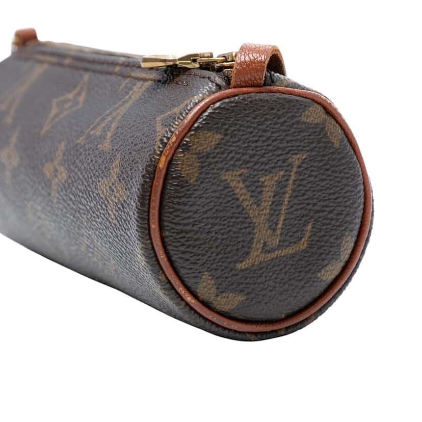 Louis Vuitton Monogram Papillon Pochette Brown Good condition - Box View