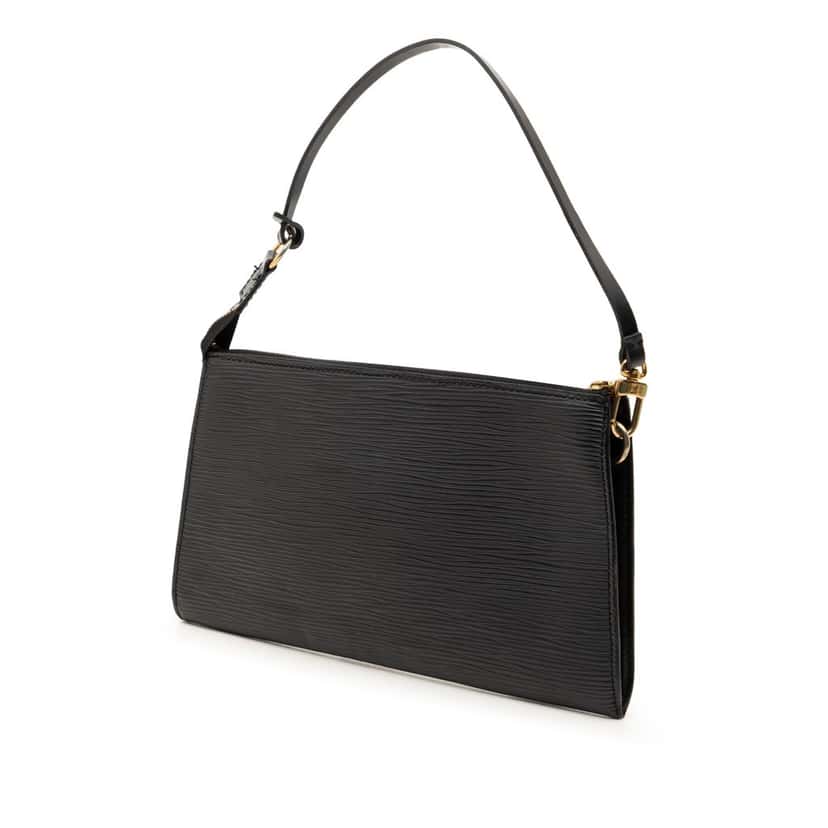 Louis Vuitton Epi Pochette Accessoires Black Leather Very good condition - Back View