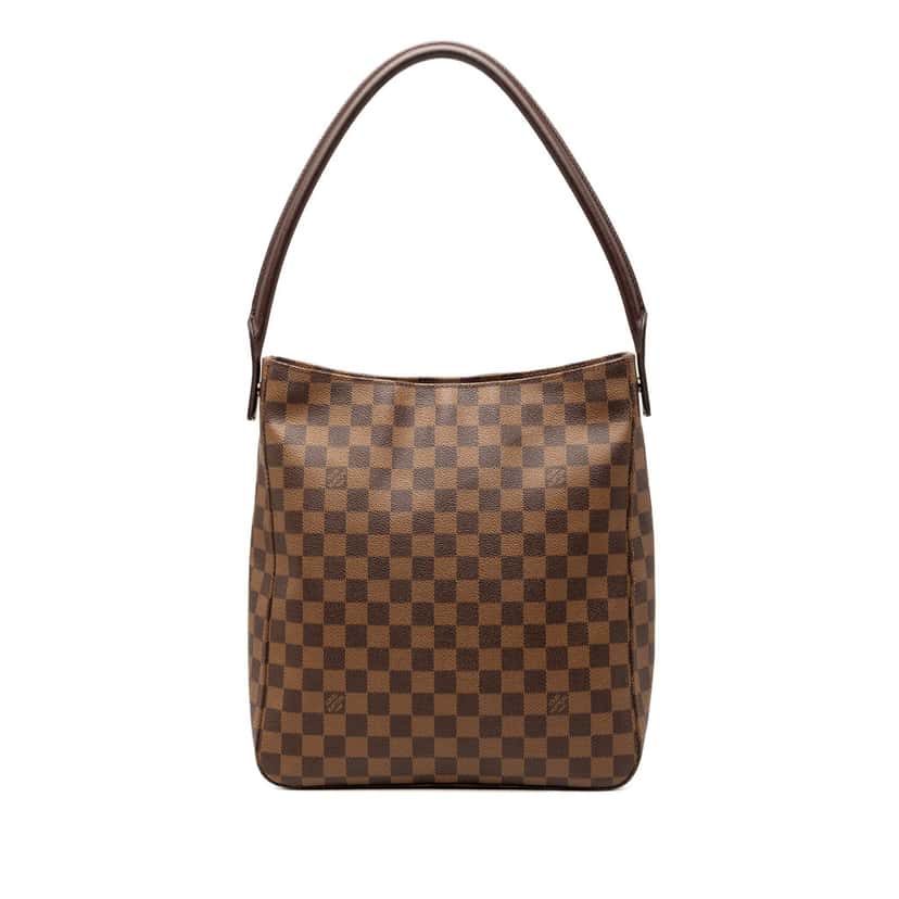 Louis Vuitton Damier Ebene Looping GM Brown Very good condition - Front View