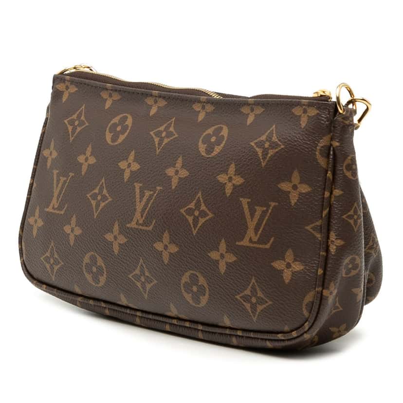 Louis Vuitton Monogram Multi Pochette Accessoires Brown Very good condition - Back View