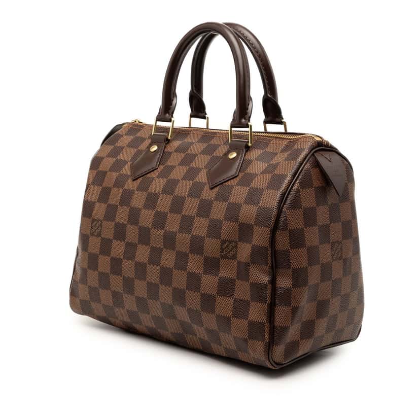 Louis Vuitton Damier Ebene Speedy 25 Brown Very good condition - Back View