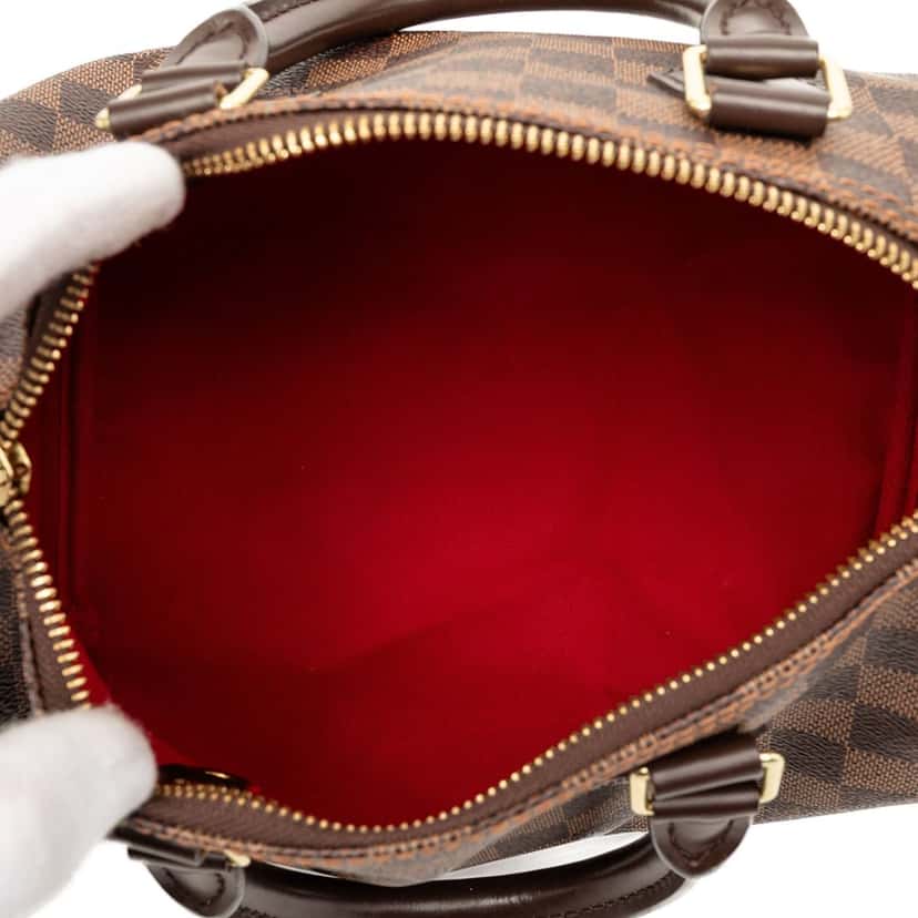 Louis Vuitton Damier Ebene Speedy 25 Brown Very good condition - Model View