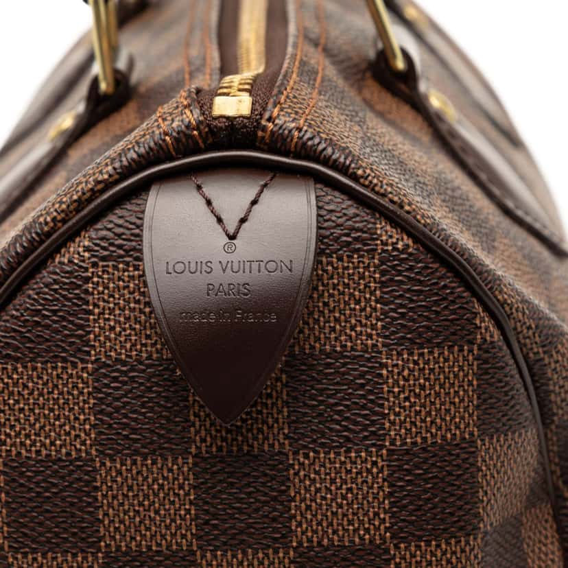 Louis Vuitton Damier Ebene Speedy 25 Brown Very good condition - Box View