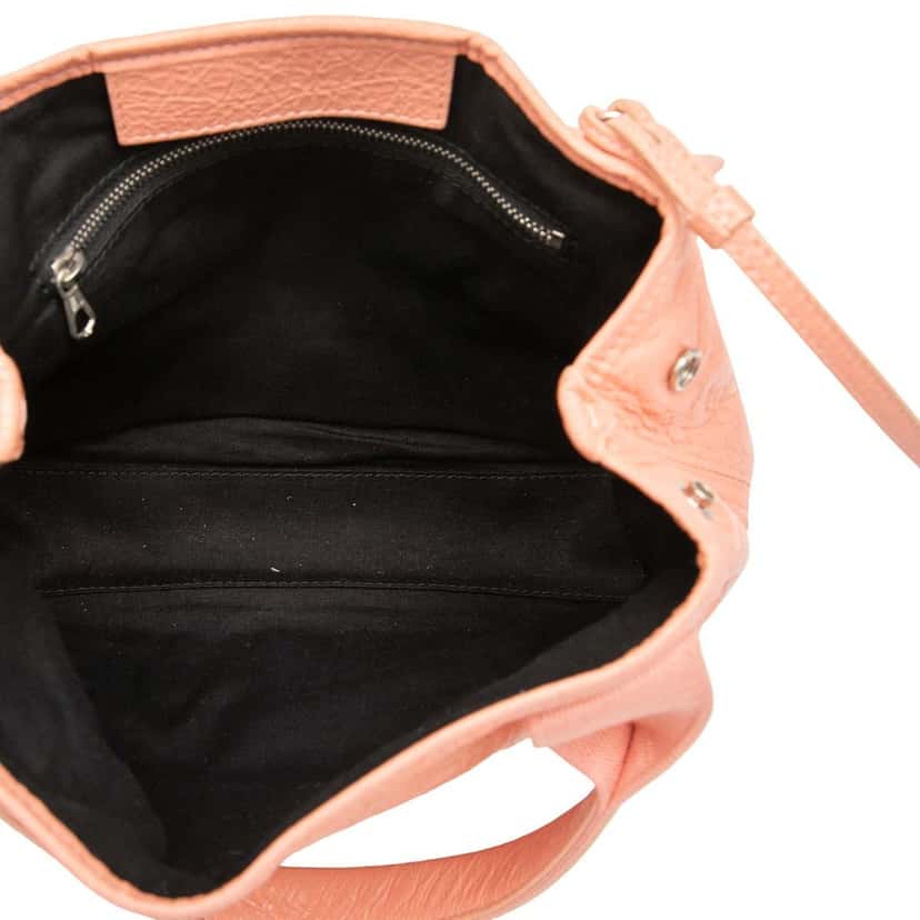 Balenciaga Lambskin Navy Cabas XS Pink Leather Very good condition - Model View